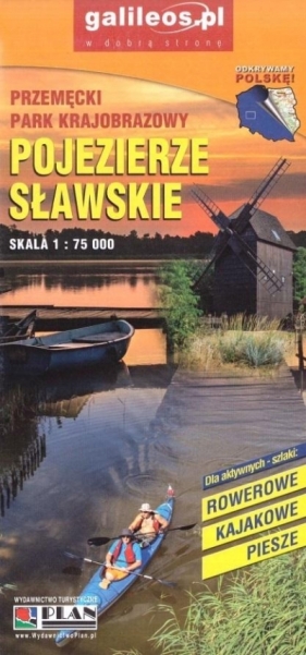 Mapa - Pojezierze Sławskie 1:75 000 - Opracowanie zbiorowe