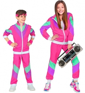 Strój dresowy w stylu lat 80 rozm. 116