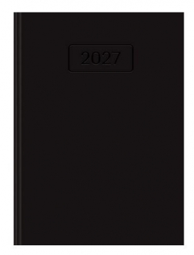 Kalendarz 2027 szefa B5 dzienny czarny HERLITZ