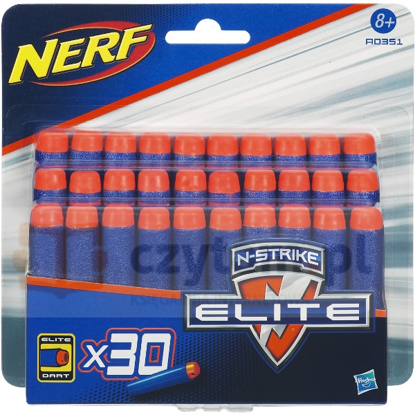 HASBRO NERF Zestaw 30 Strzałek Elite (A0351)