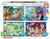 Puzzle 50+80+100+150 Bohaterowie bajek Disneya G3