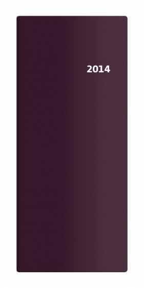 Kalendarz 2014 Torino Miesiąc Bordo