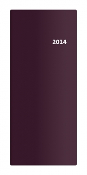 Kalendarz 2014 Torino Miesiąc Bordo