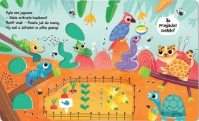 Zakątek zwierzątek. Książeczka sensoryczna dla maluszka