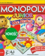 Monopoly Junior Moc atrakcji (36887) - <br />