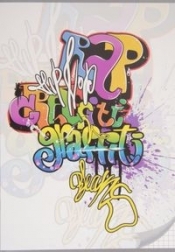 Zeszyt A5 w kratkę 16 kartek Graffitti mix