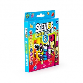 Pachnące markery - Śmieszne minki, 8 szt.