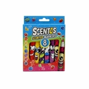 Markery pachnące Śmieszne Minki 8szt