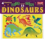 Szablony dinozaury 4szt