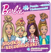 Puzzle i kolorowanki. Barbie. Słodkie szczeniaczki - Opracowanie zbiorowe
