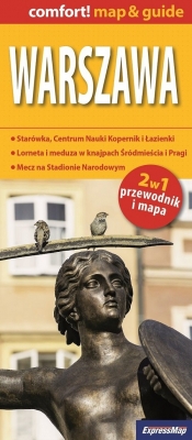 Warszawa 2w1 przewodnik i mapa