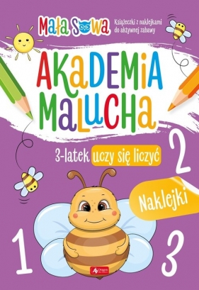 Akademia malucha 3latek uczy się liczyć - null null