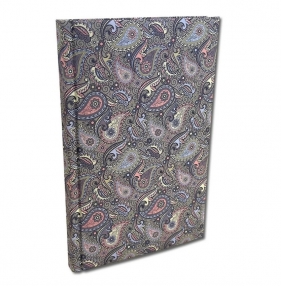 Notes A5 Soft Touch Paisley pastelove