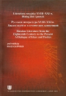 Literatura rosyjska XVIII-XXI wieku Dialog idei i poetyk