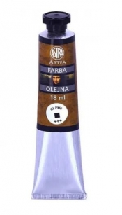 FARBA OLEJ. BIEL TYTAN. 18ML