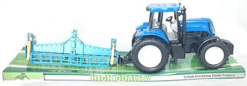 Traktor z broną 37 cm