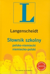 Słownik szkolny polsko-niemiecki niemiecko-polski