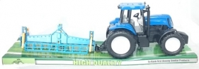 Traktor z broną 37 cm