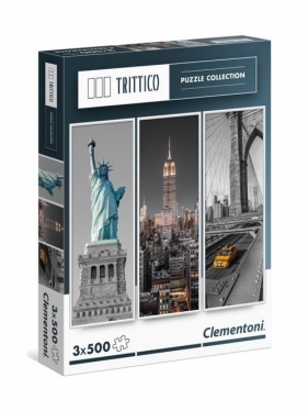Puzzle Trittico New York 3x500 (39305)