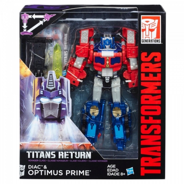 TRANSFORMERS Generations Titans Return Voyager Class Optimus Prime (B7769/C0276)