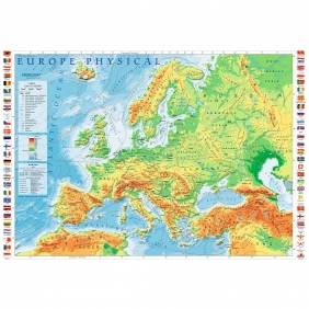 Puzzle 1000: Mapa fizyczna Europy (10605)