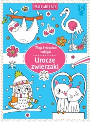 Moje brokatowe naklejki. Urocze zwierzaki - Opracowanie zbiorowe