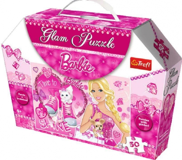 Puzzle Glam Barbie 50 elementów (14805)