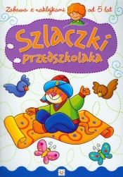 Szlaczki przedszkolaka Zabawa z naklejkami od 5 lat - <br />