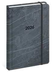 Kalendarz książkowy A5/192k - Mat+UV Stone