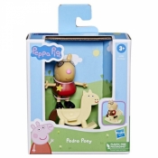 Figurka Świnka Peppa Zabawa z przyjaciółmi Kucyk Pedro z konikiem (F2179/F6788)