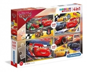 Puzzle Supercolor Auta 2 x 20 + 2 x 60 (21305)
