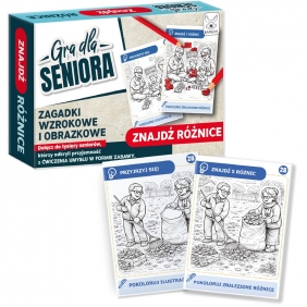 Gra dla Seniora. Znajdź Różnice