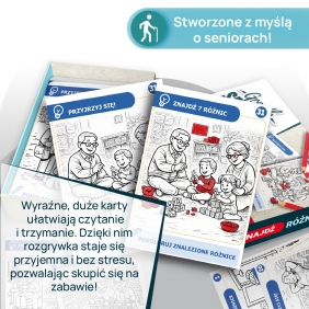 Gra dla Seniora. Znajdź Różnice