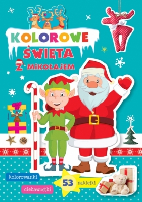 Kolorowe Święta z Mikołajem - Gorzkowska- Parnas Ewa 