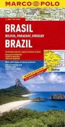 Brazylia 1:4 mln  - mapa Marco Polo  Opracowanie zbiorowe