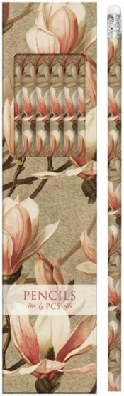 Ołówki ozdobne STPEN05 magnolia 6 sztuk
