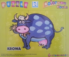 Puzzle 6 Krowa - Praca zbiorowa
