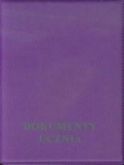 Okładka na dokumenty ucznia pionowa