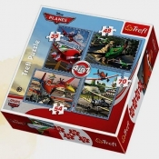 Puzzle 4w1 Planes Podniebne podróże (34205)