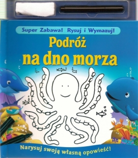 Rysuj i wymazuj Podróż na dno morza