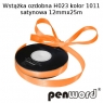 Wstążka satynowa pomarańczowa H023 kol.1011 12mmx25m