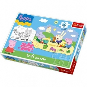 Puzzle Maxi Przygody Świnki Peppy 30 (14405)