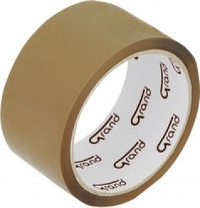 Taśma pakowa 48 mm x 40 m Słupek brązowy 6 sztuk