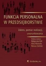 Funkcja personalna w przedsiębiorstwie - <br />