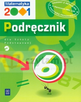 Matematyka 2001 6 Podręcznik z płytą CD - Bazyluk Anna, Chodnicki Jerzy, Dąbrowski Mirosław<br />