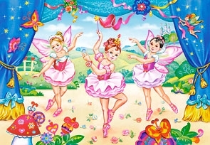 Puzzle 40 Maxi Little Ballerinas (040056)