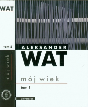 Mój wiek Pamiętnik mówiony Tom 1-2 - Wat Aleksander<br />