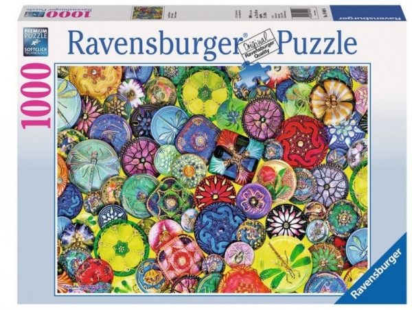 Puzzle 1000: Kolorowe Guziki