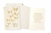 Karnet Ogólne życzenia motyle