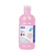 Farba tempera, butelka 500 ml, PASTEL róż